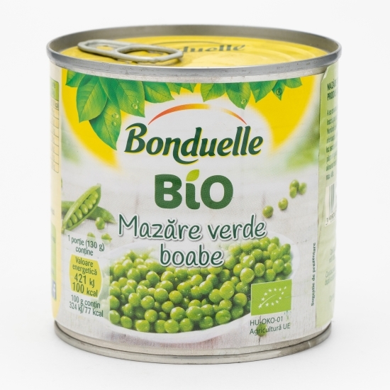 Mazăre verde boabe eco 400g
