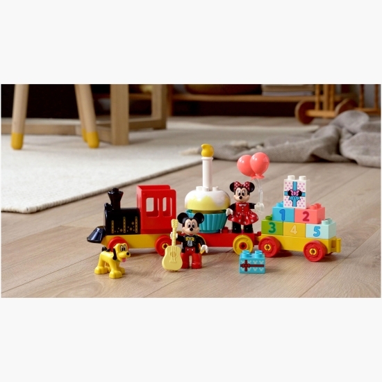 Trenul zilei aniversare Mickey și Minnie Disney, 10941 Duplo, 22 piese, +2 ani