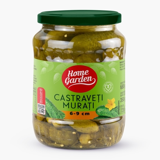 Castraveți 6-9cm în oțet 680g