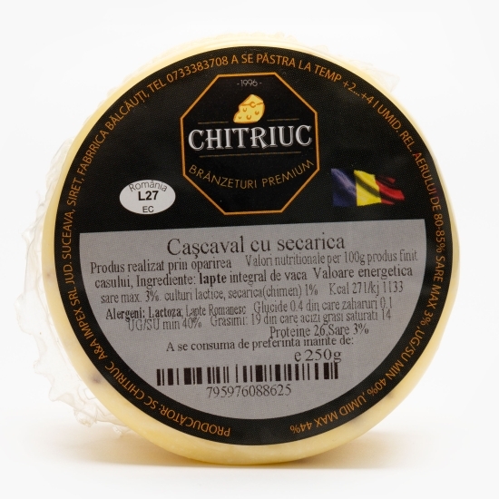 Cașcaval cu secărică 250g