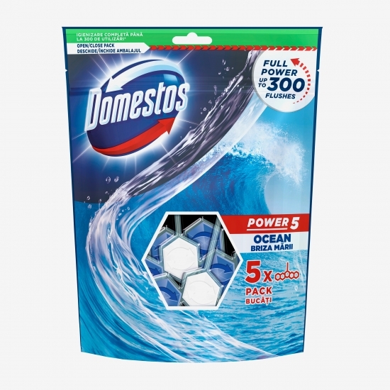Odorizant WC Power 5 Ocean 5x55g