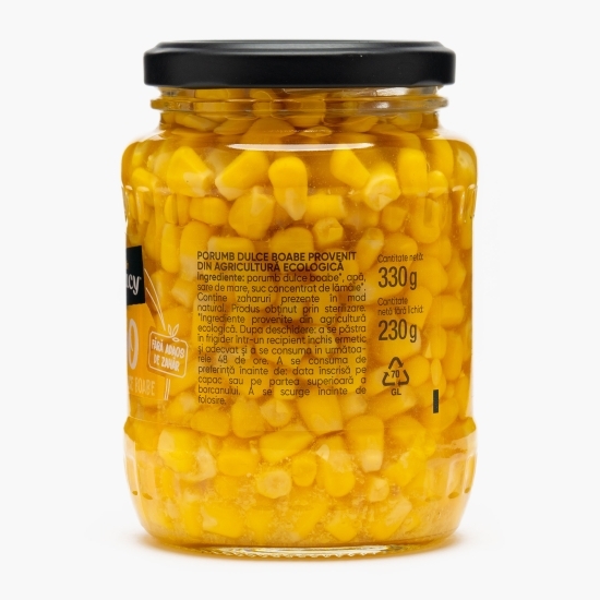 Porumb dulce boabe eco 330g