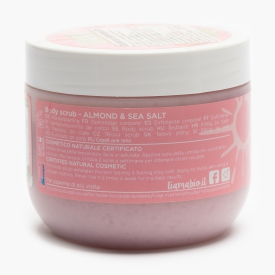 Scrub de corp migdale și sare bio 250ml