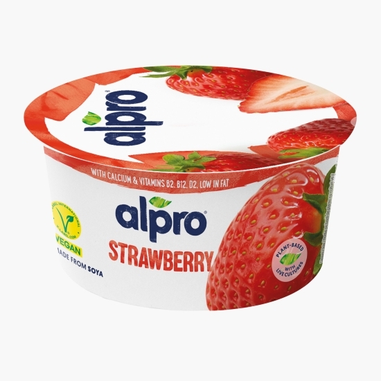 Produs fermentat din soia cu căpșuni 150g
