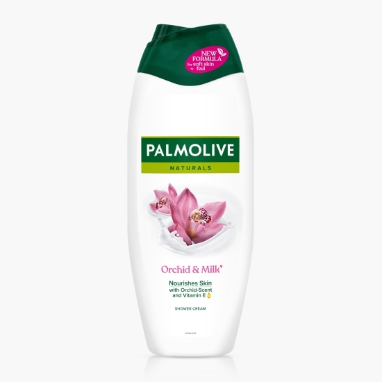 Gel de duș naturals Orchid & Milk 0.5l