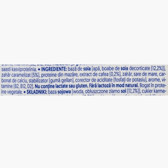 Băutură din soia cu proteine și aromă caramel 0.25l