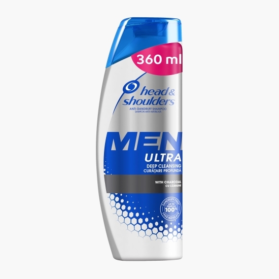 Șampon antimătreață pentru bărbați Ultra Deep Cleansing pentru scalp iritat 360ml