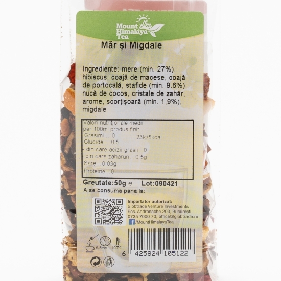 Ceai de fructe cu măr și migdale 50g