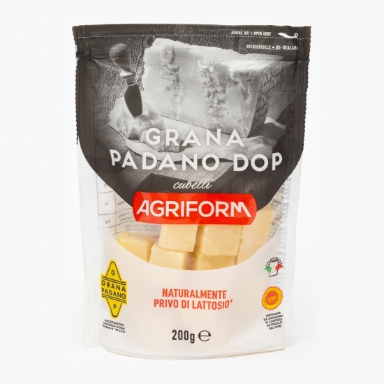Brânză Grana Padano cuburi 200g 