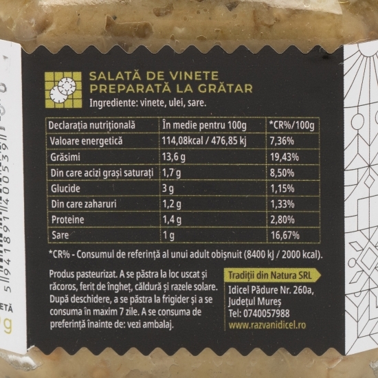 Salată de vinete 340g