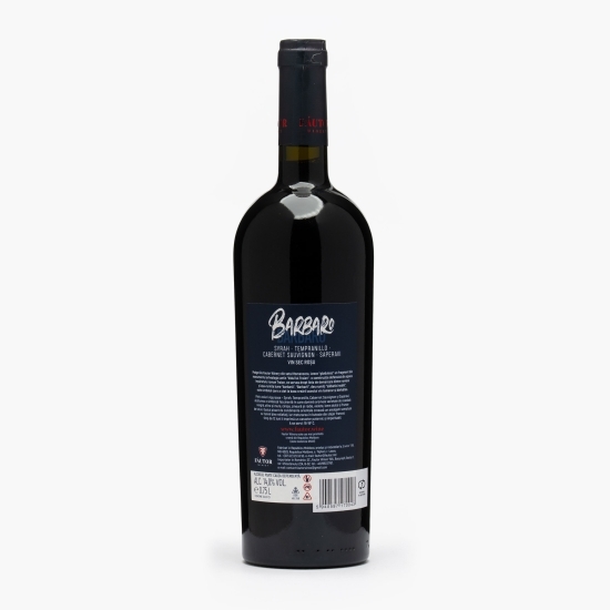 Vin roșu sec Cuvée Barbaro, 14%, 0.75l