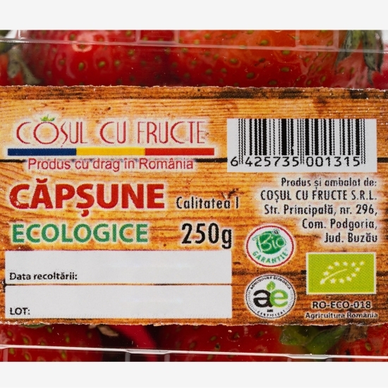 Căpșune eco 250g