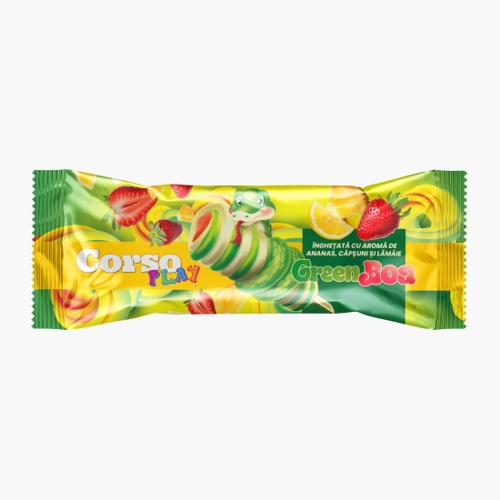 Înghețată cu aromă de ananas, căpșuni și lămâie, 0.08l