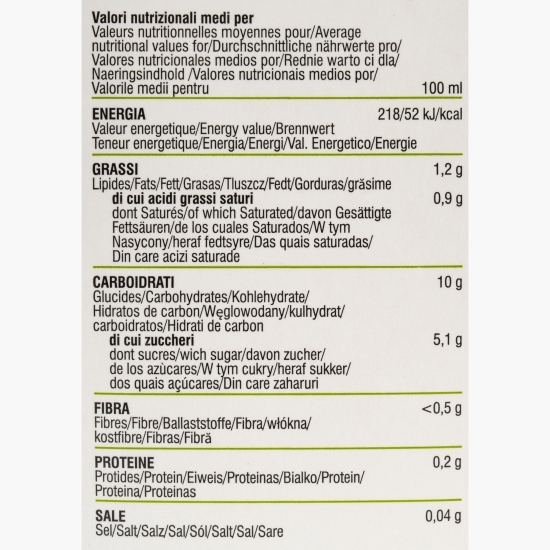 Băutură vegetală eco din cocos și orez, fără zahăr 1l