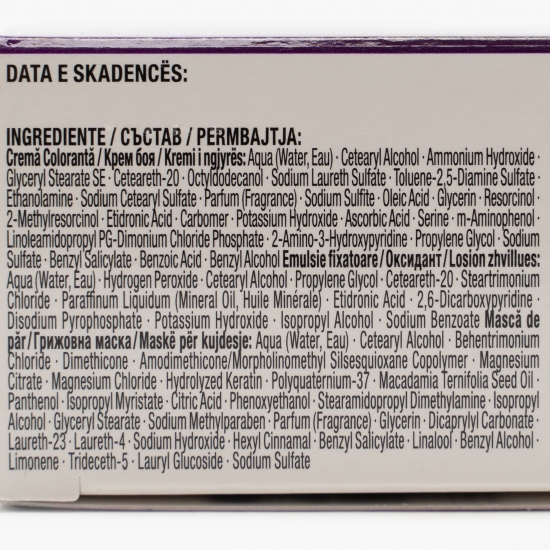 Vopsea de păr permanentă Intensive Color Cream W5 permanentă nougat 110ml