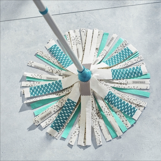 Set Power Mop 3în1: coadă, găleată, storcător și mop