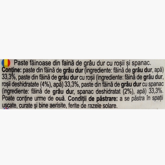 Paste Fusilli tricolore 500g
