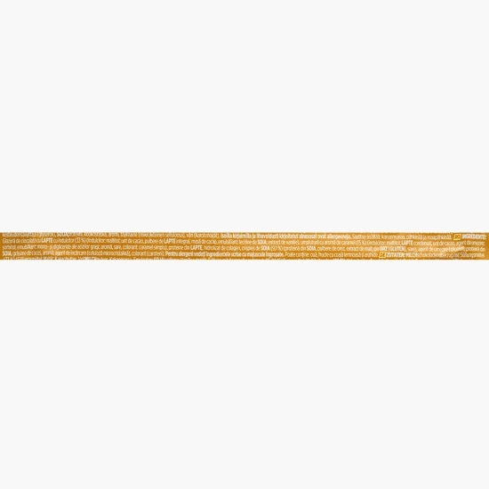 Baton proteic fără zahăr adăugat, cu aromă vanilie și caramel 55g
