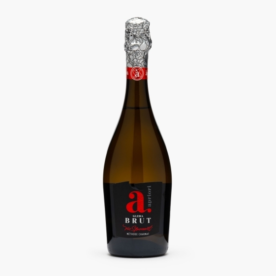 Vin spumant alb brut Glera, 12%, 0.75l 