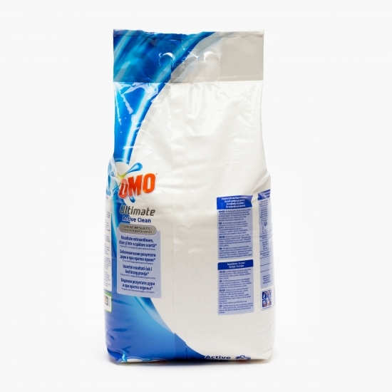 Detergent de rufe pudră Ultimate Active Clean 80 spălări, 8kg