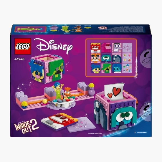  Cuburi cu emoții din „Întors pe dos 2”, 43248 Disney Pixar, 394 piese, +9 ani