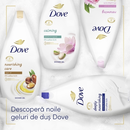 Gel de duș Nourishing Care cu ulei de argan 450ml