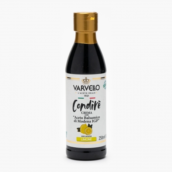 Cremă de oțet balsamic de Modena cu aromă de lămâie 0.25l