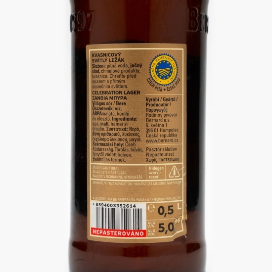 Bere celebration Lager sticlă 0.5l