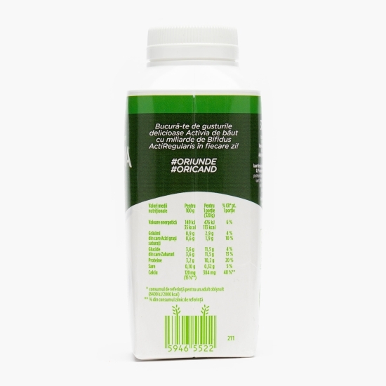 Iaurt de băut natur 3x320g