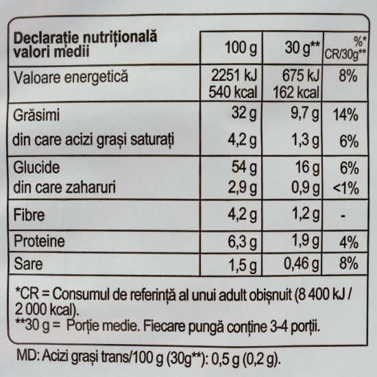 Chipsuri ondulate din cartofi cu cașcaval, Wavy 115g