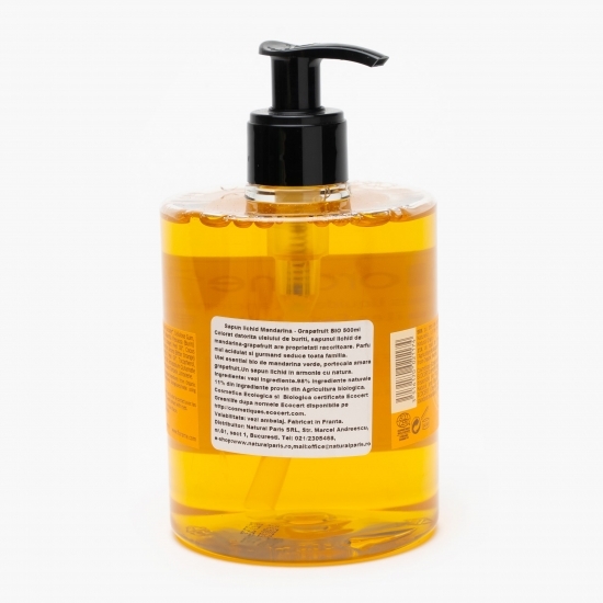 Săpun lichid bio mandarine și grepfrut 500ml
