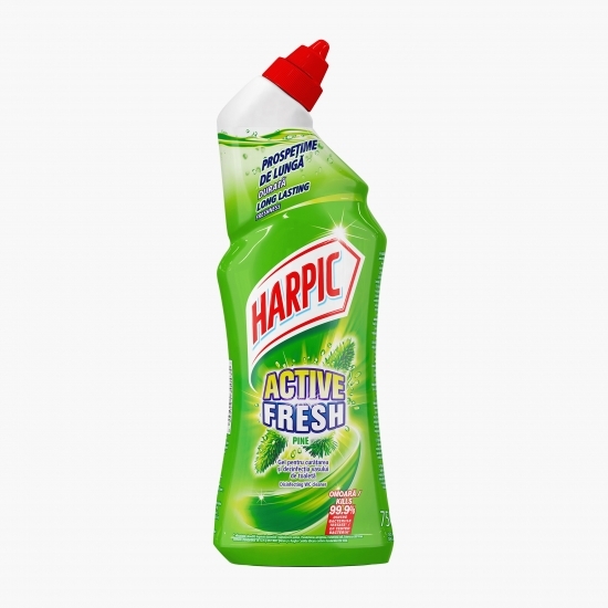 Dezinfectant toaletă Active Gel Pine 0.75l