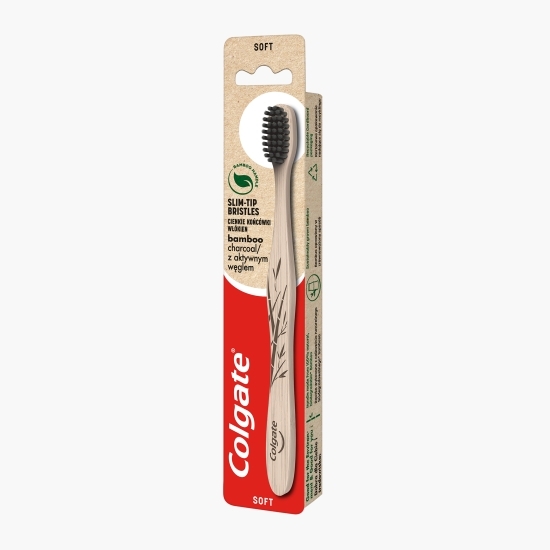 Periuță de dinți cu peri moi și vârf subțire Bamboo Soft