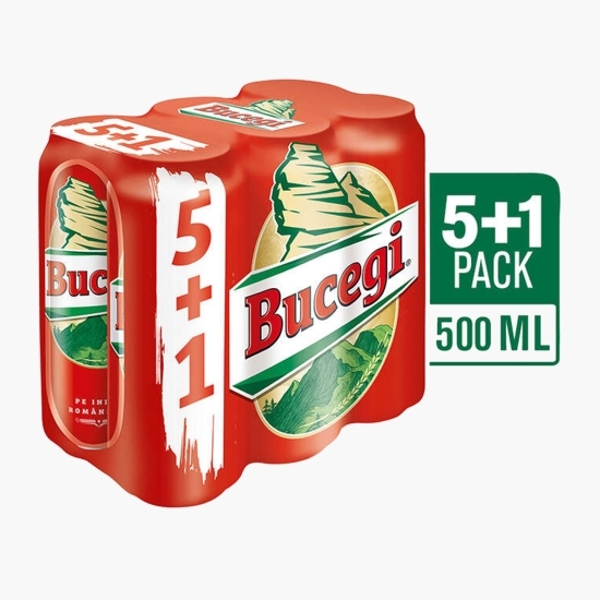 Bere blondă doză 6x0.5l (5+1)