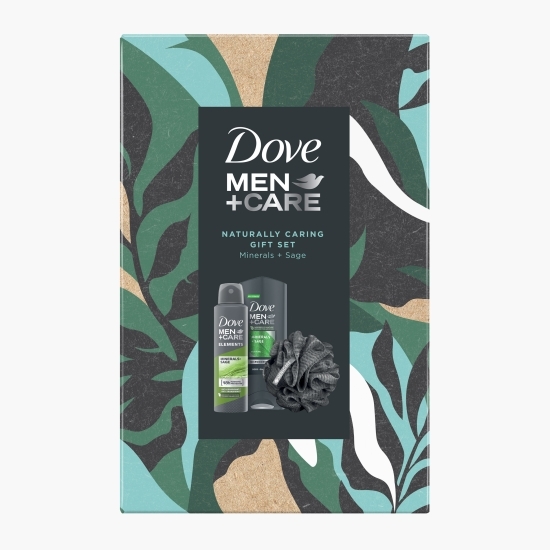 Set cadou Men+Care Naturally Caring Minerals + Sage