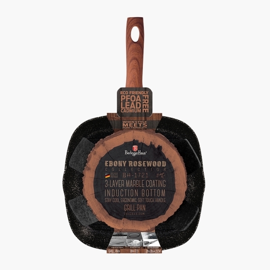 Tigaie grill Rosewood, inducție, 28 cm