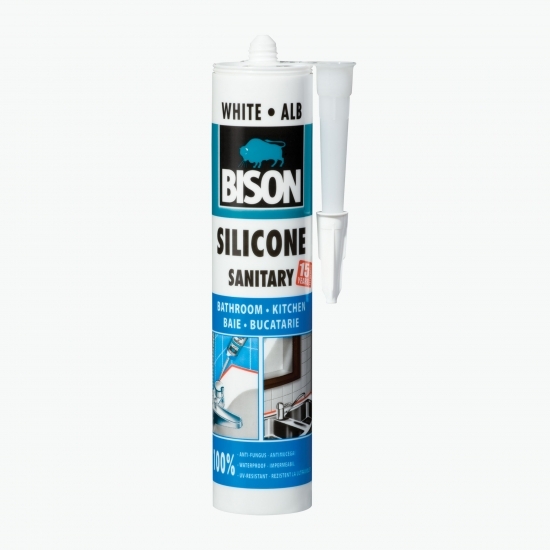 Silicon sanitar alb 280ml 