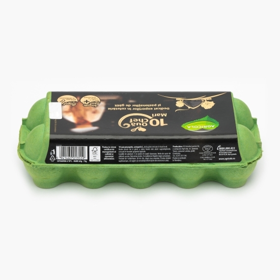 Ouă Chef de la găini crescute la sol, mărime L, 10 buc