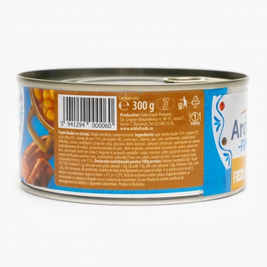 Fasole cu cârnați 300g