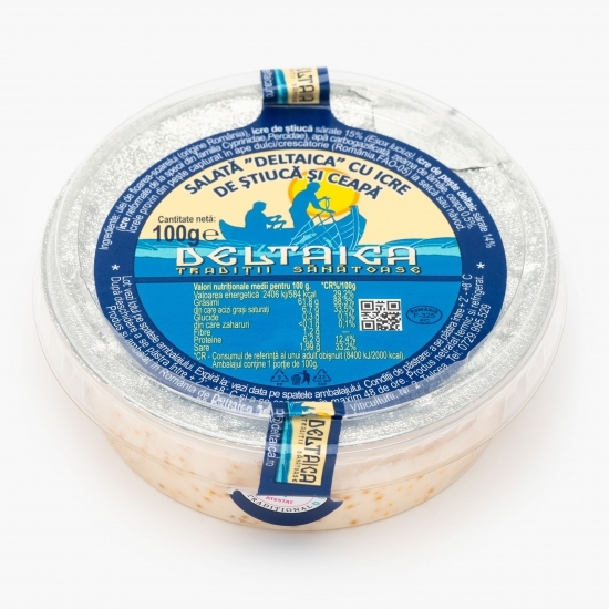 Salată cu icre de știucă și ceapă 100g