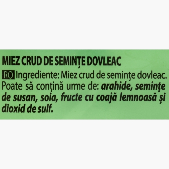 Miez de dovleac crud 250g