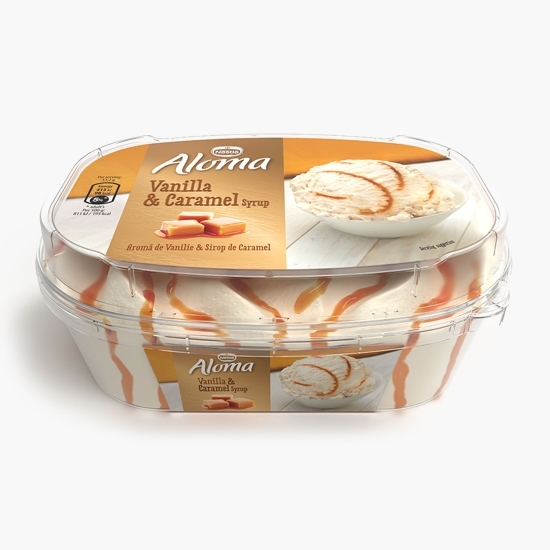 Înghețată de vanilie cu sirop de caramel 900ml