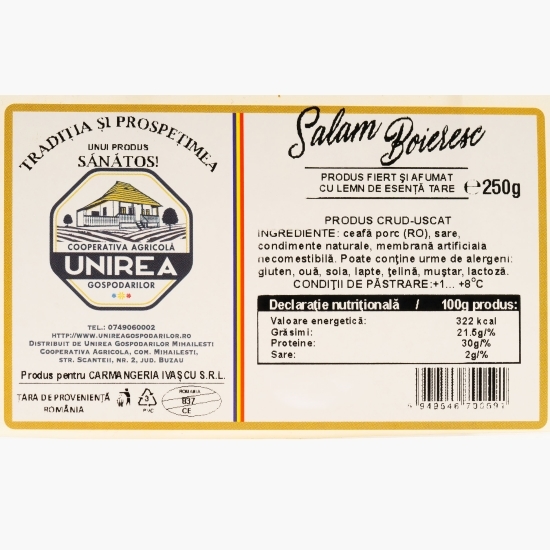 Salam boieresc 250g