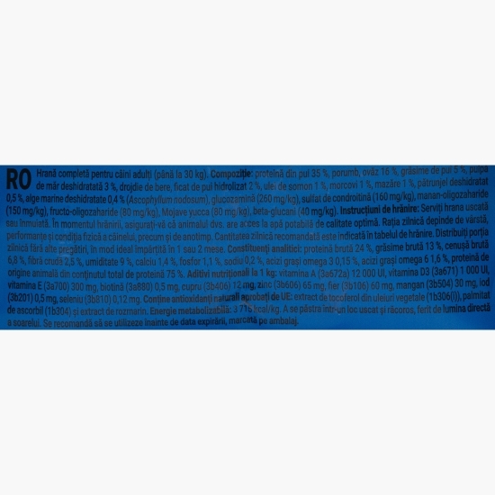 Hrană uscată premium pentru căini adulți (până în 30kg), 3kg