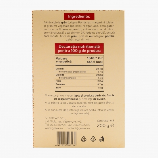Sărățele cu chimen 200g