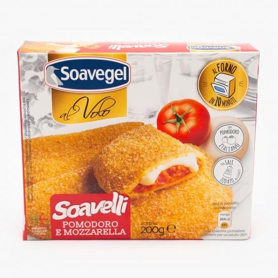 Clătite crocante umplute cu roșii și mozzarella 200g