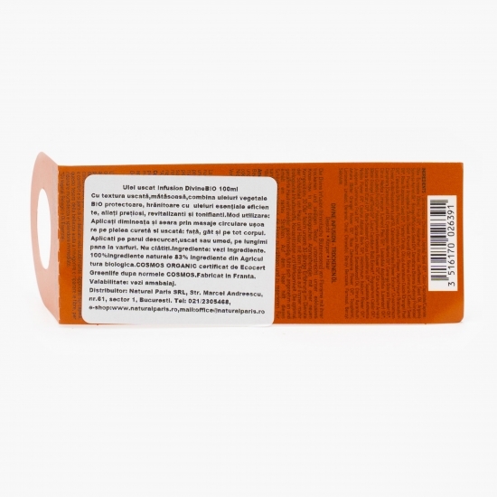Ulei bio Infusion Divine pentru piele uscată 100ml