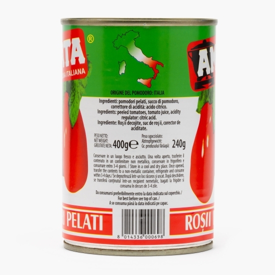 Roșii decojite întregi 400g