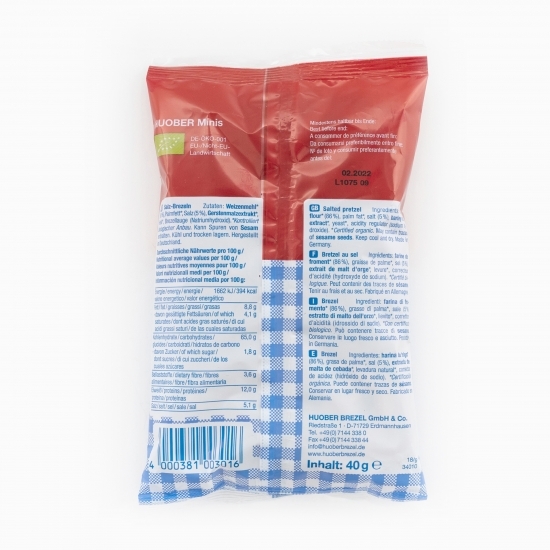 Covrigei cu sare Minis eco 40g