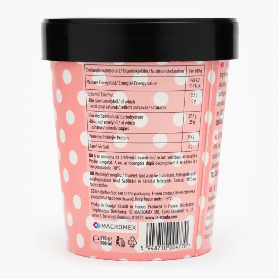 Sorbet căpșuni 310g